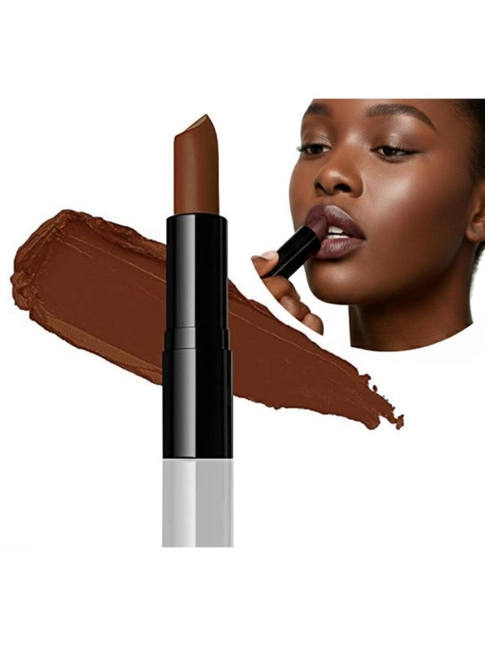 Women's Peace Luxury Deeper Skin Tones Demi Matte Moisturizing Lipstick
